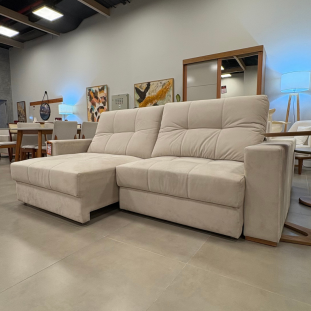 Sofá Retrátil e Reclinável Três Lugares MFESOF4475 (2,20)