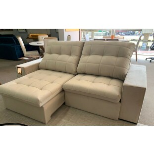 Sofá Retrátil e Reclinável 3 Lugares MFES3L1231 (2,30M)  