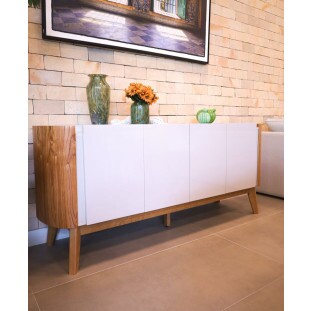 BUFFET DESIGN ORGÂNICO 1,80M - MRUBAL0025