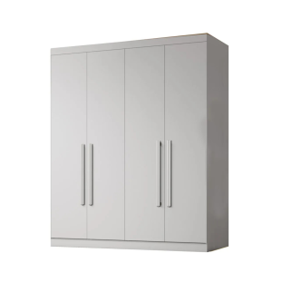 Guarda Roupa 4 Portas Branco MBIA4P0017