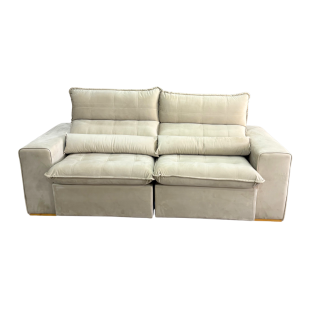 Sofá Retrátil e Reclinável Três Lugares MLXSOF0016 (2,10) 