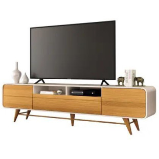 Rack Bancada Off White / Cinamomo 2,20m MHMBCA0028