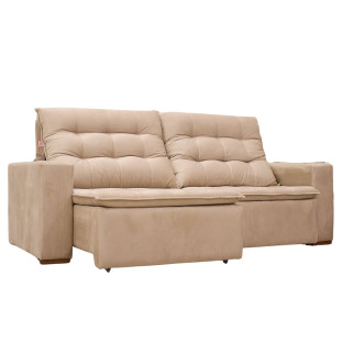 Sofá Retrátil e Reclinável Três Lugares MFES3L1094 (2,00)