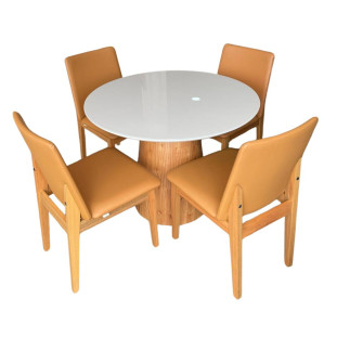 CONJUNTO COM 4 CADEIRAS 1,00 DIAM MHECAD0756EMBMMJA0001