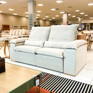 Sofá Retrátil e Reclinável Três Lugares MLXSOF0010 (2,00) 