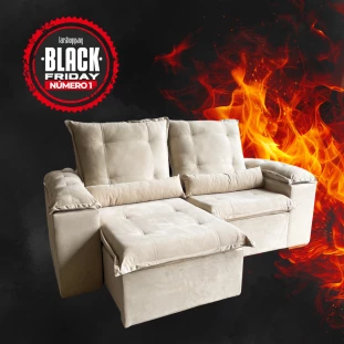 Sofá Retrátil e Reclinável Três Lugares MLXSOF0010 (2,00) 