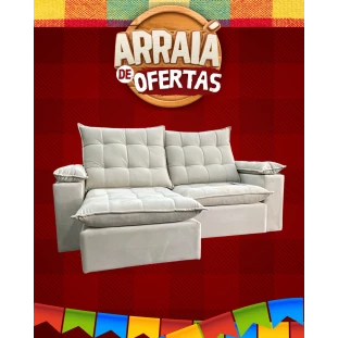 Sofá Retrátil e Reclinável Três Lugares MLXSOF0006 (2,00) 