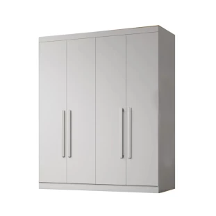 Guarda Roupa 4 Portas Branco MBIA4P0017