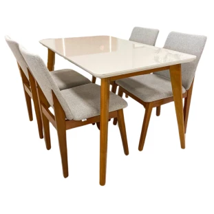 Sala de Jantar 4 lugares (1,35 X 0,80) M99MJA0414EMHECAD0757