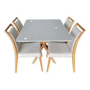 Mesa de Jantar para 4 Lugares (1,20 X 0,90) MIVCAD0085EMBMMJA0002