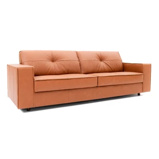 Sofá Fixo Quatro Lugares Couro Premium MMISOF0161 (2,08)